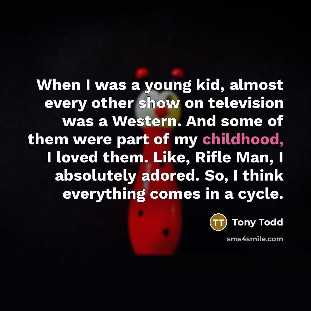 “When I was a young kid, almost every other show…” quote by Tony Todd