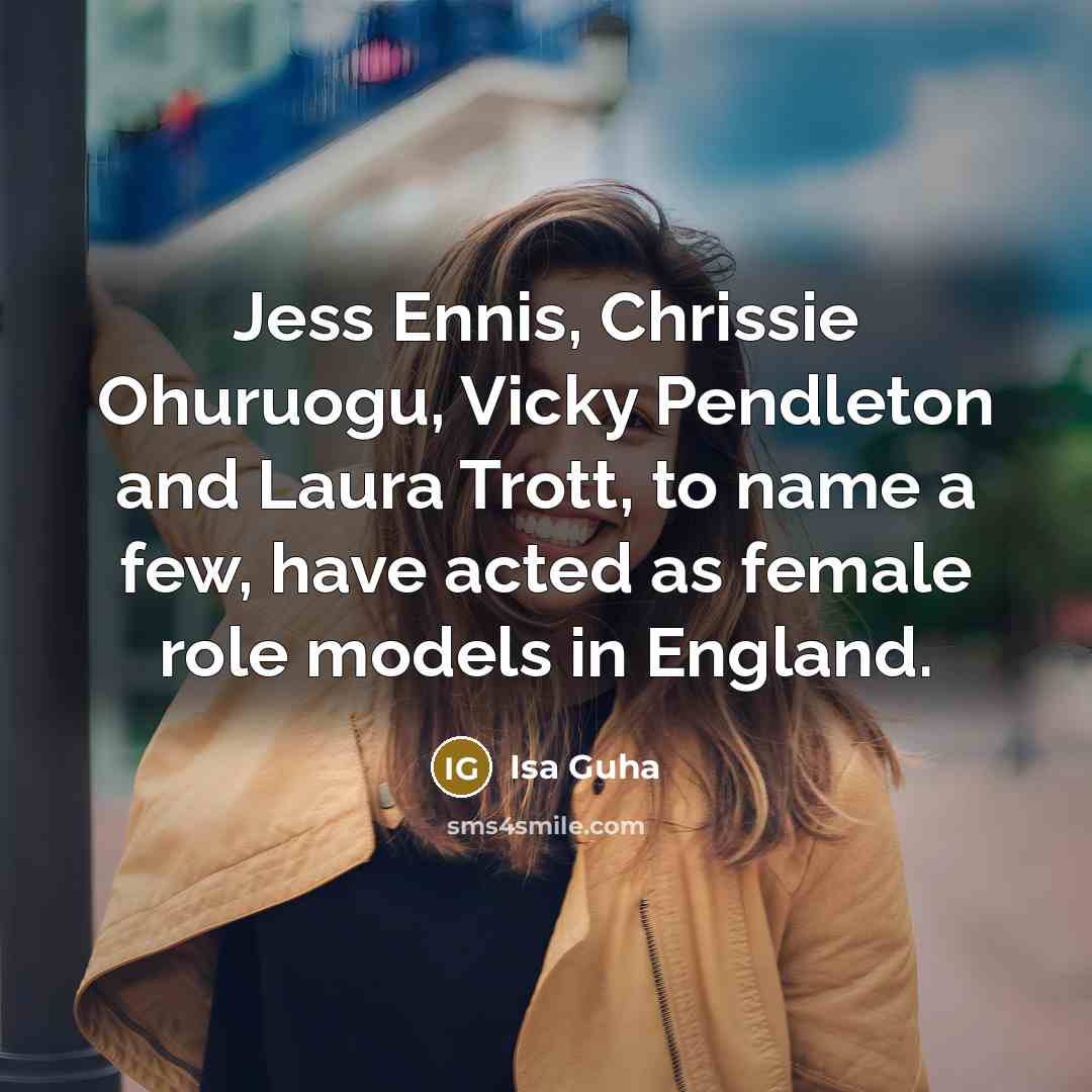 “Jess Ennis, Chrissie Ohuruogu, Vicky Pendleton and Laura Trott, to…” quote by Isa Guha