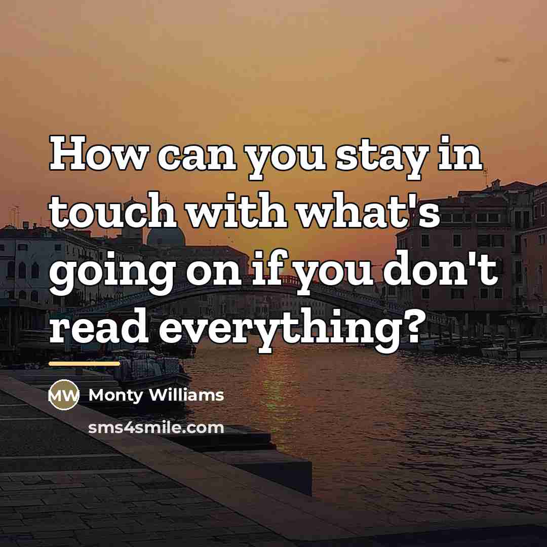 “How can you stay in touch with what's going on…” quote by Monty Williams