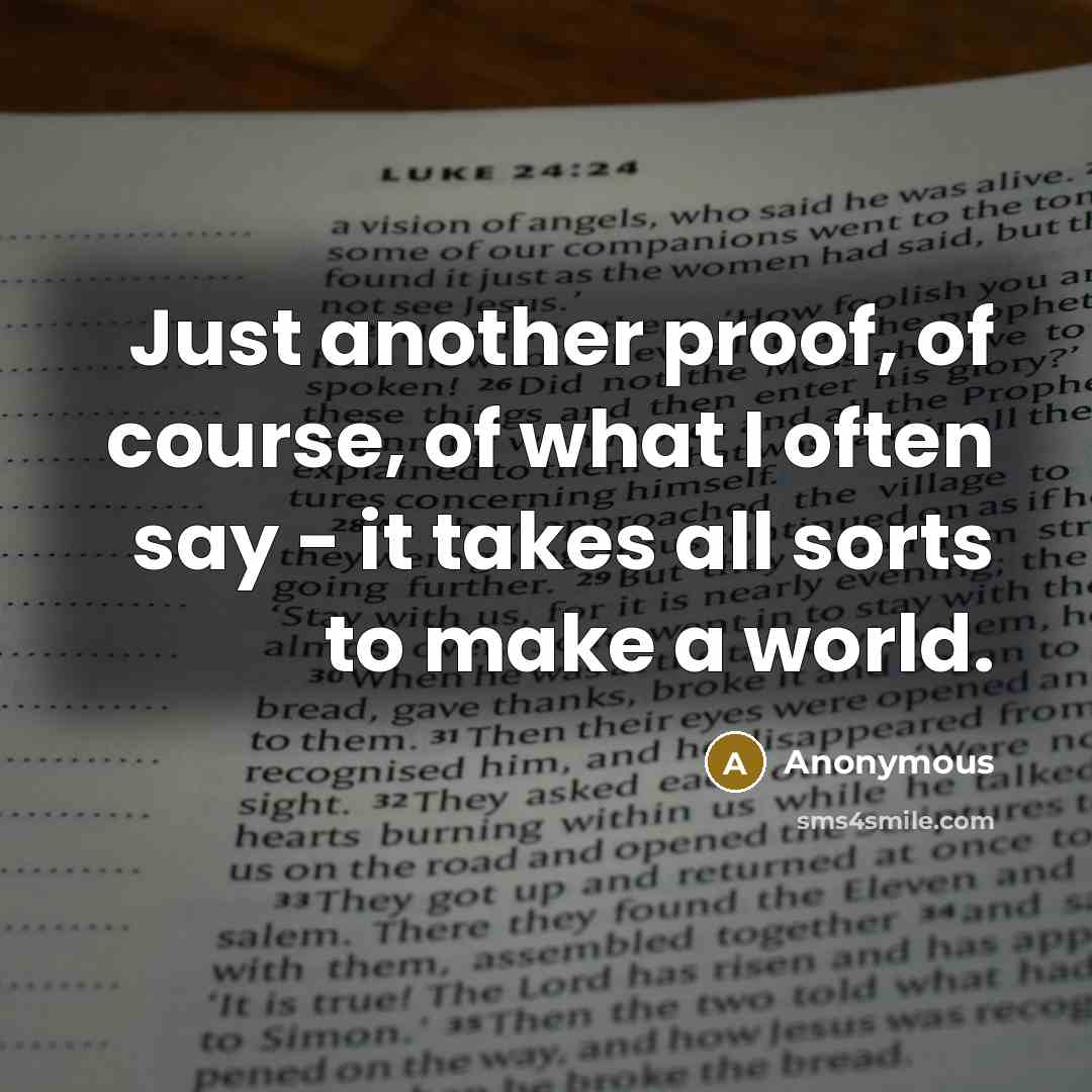 “Just another proof, of course, of what I often say…” quote by Anonymous