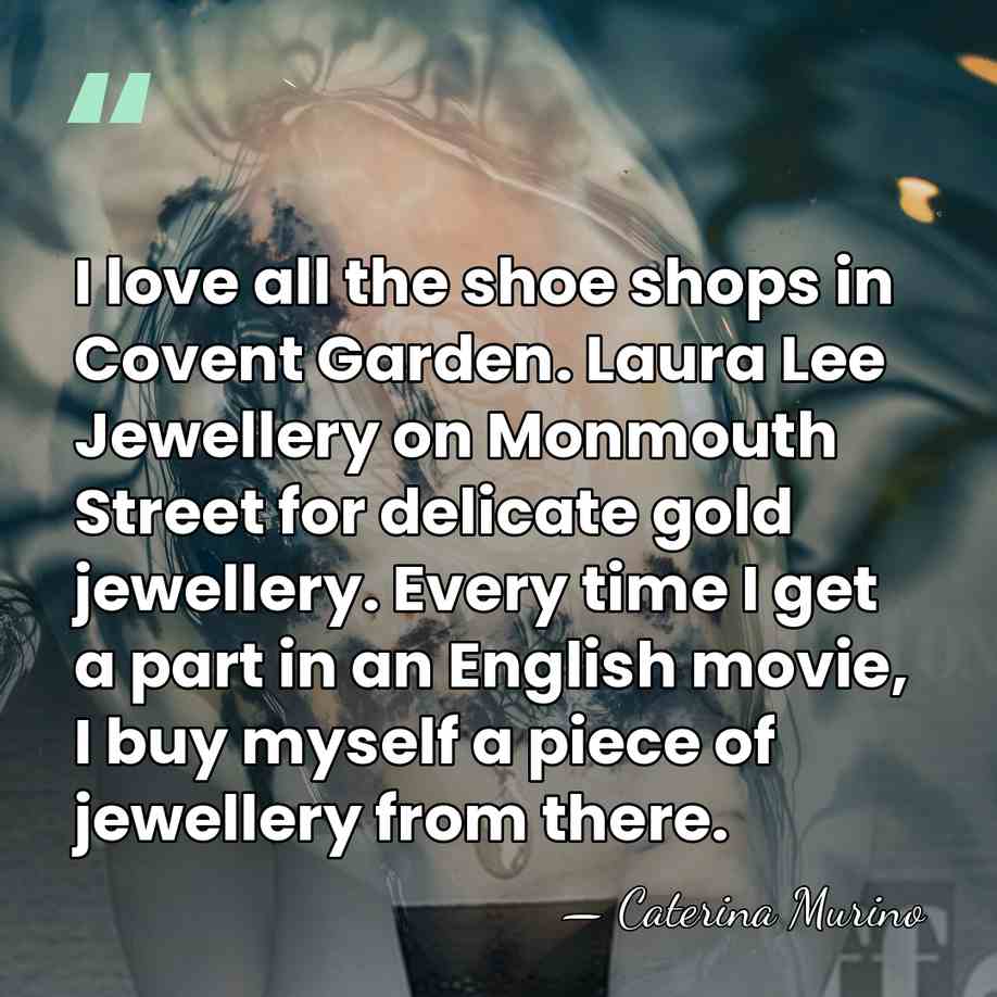 I love all the shoe shops in Covent Garden. Laura Lee Jewellery&hellip; - Caterina Murino