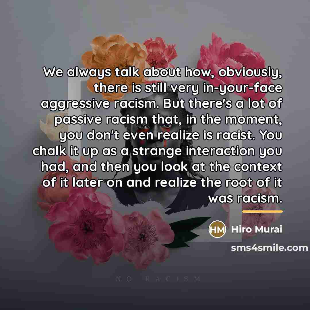 “We always talk about how, obviously, there is still very…” quote by Hiro Murai