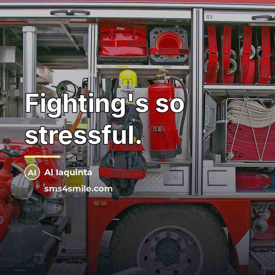 “Fighting's so stressful.…” quote by Al Iaquinta