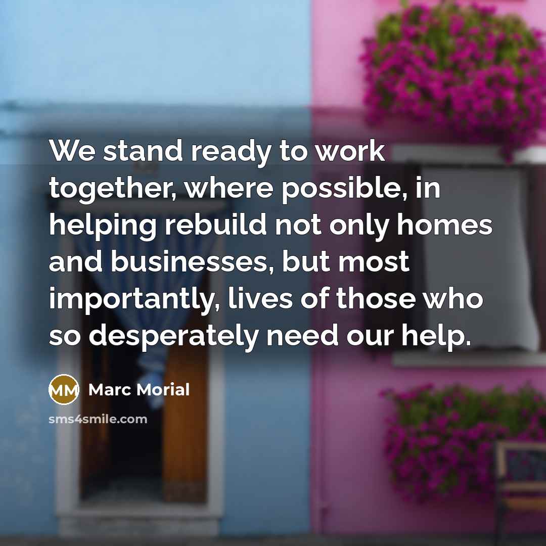 “We stand ready to work together, where possible, in helping…” quote by Marc Morial
