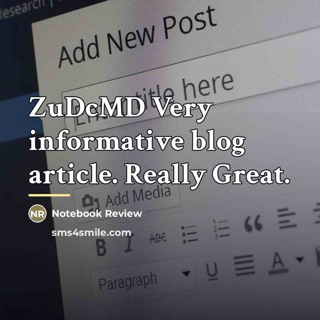 “ZuDcMD Very informative blog article. Really Great.…” quote by Notebook Review