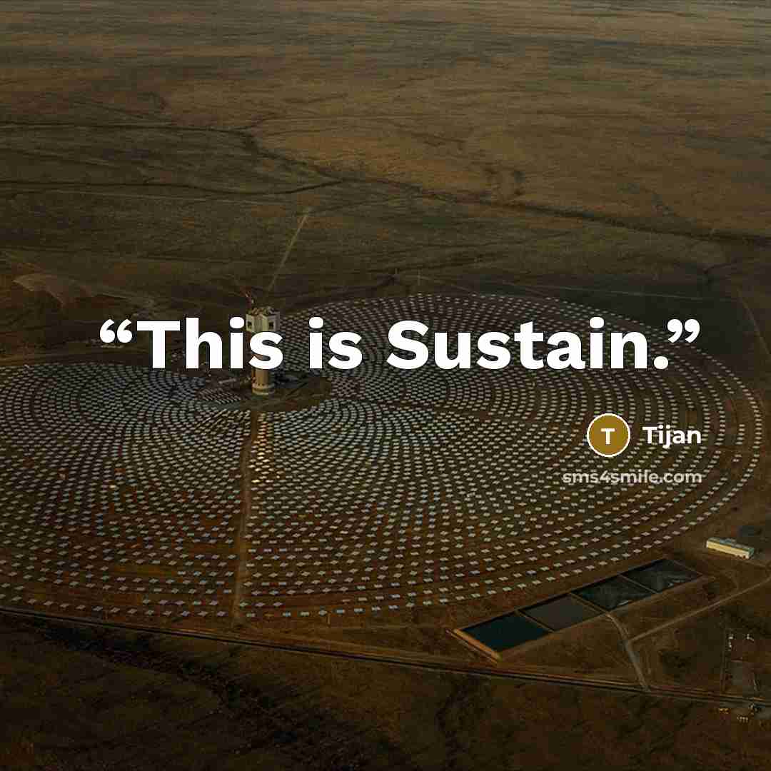 “This is Sustain.” quote by Tijan