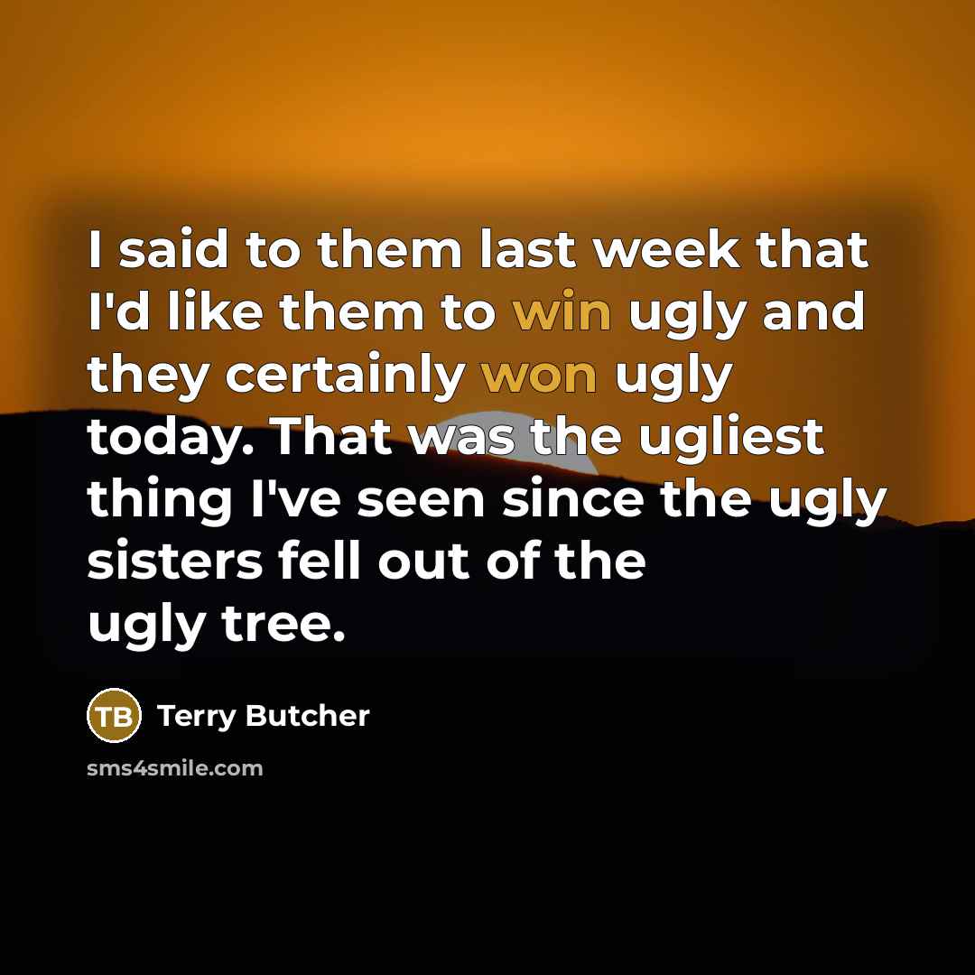 “I said to them last week that I'd like them…” quote by Terry Butcher