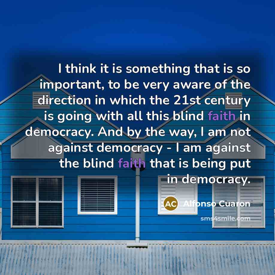 “I think it is something that is so important, to…” quote by Alfonso Cuaron