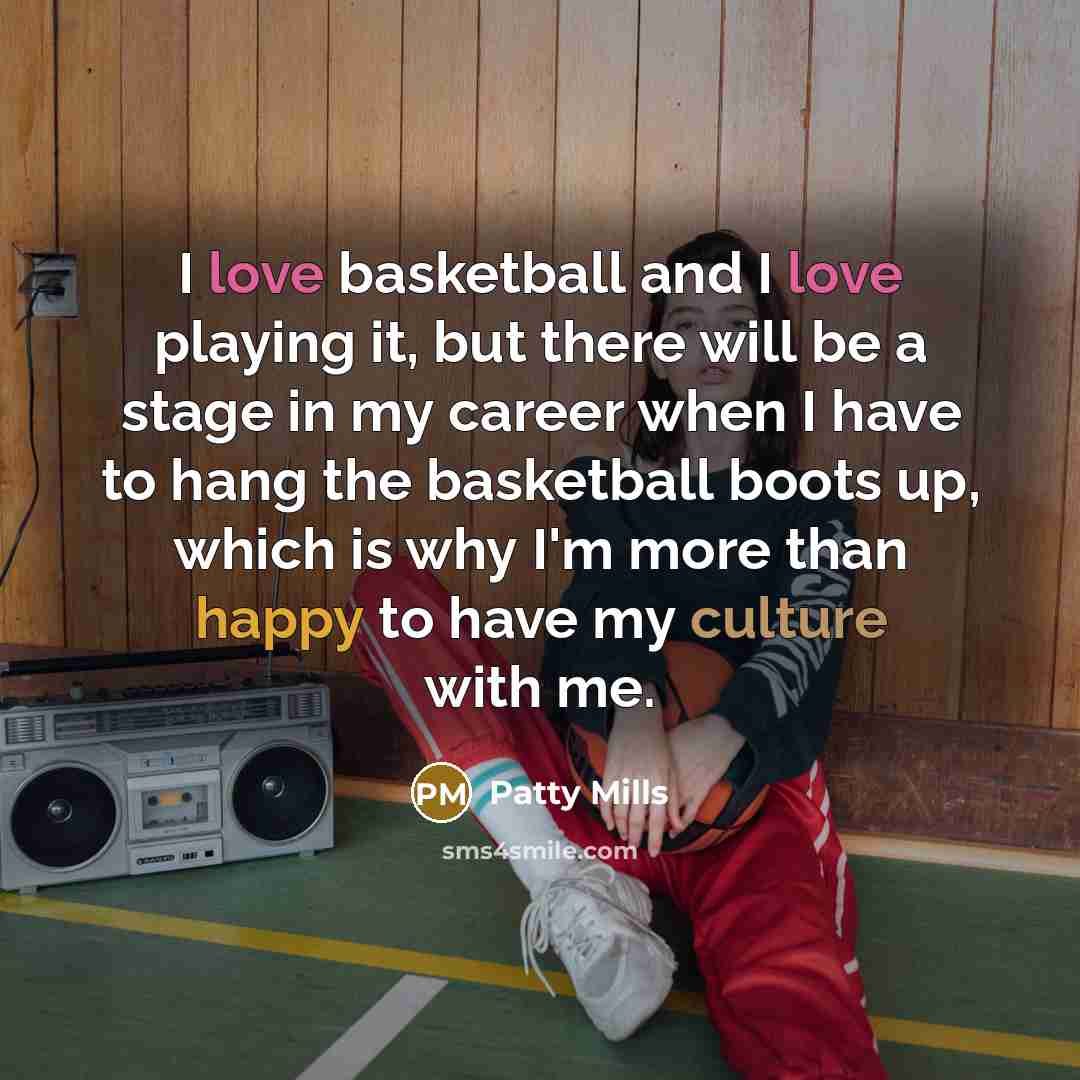 “I love basketball and I love playing it, but there…” quote by Patty Mills