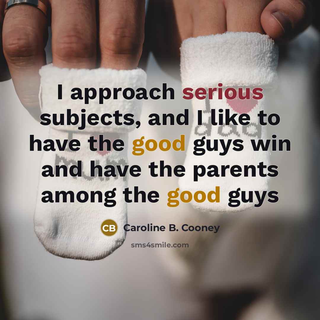 “I approach serious subjects, and I like to have the…” quote by Caroline B. Cooney