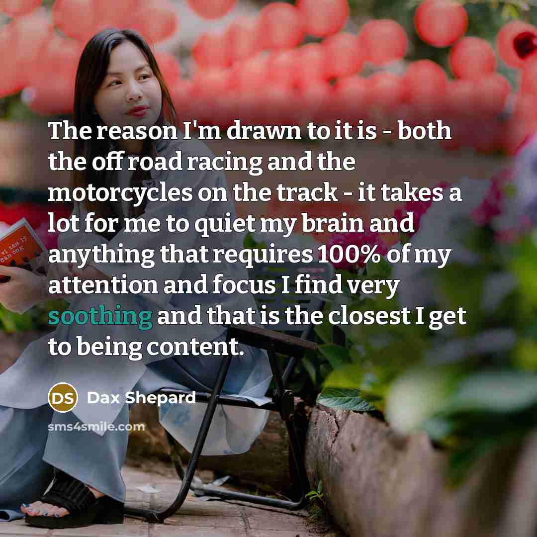 “The reason I'm drawn to it is - both the…” quote by Dax Shepard