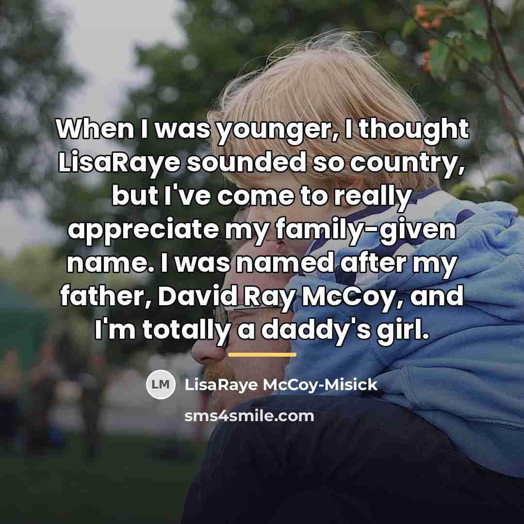 “When I was younger, I thought LisaRaye sounded so country,…” quote by LisaRaye McCoy-Misick