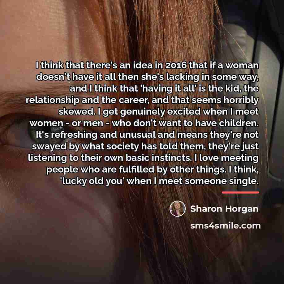 “I think that there's an idea in 2016 that if…” quote by Sharon Horgan