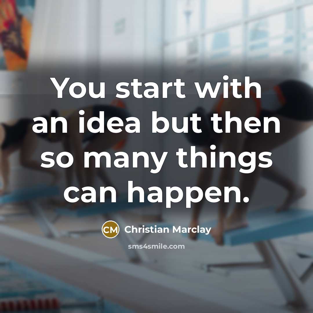 “You start with an idea but then so many things…” quote by Christian Marclay