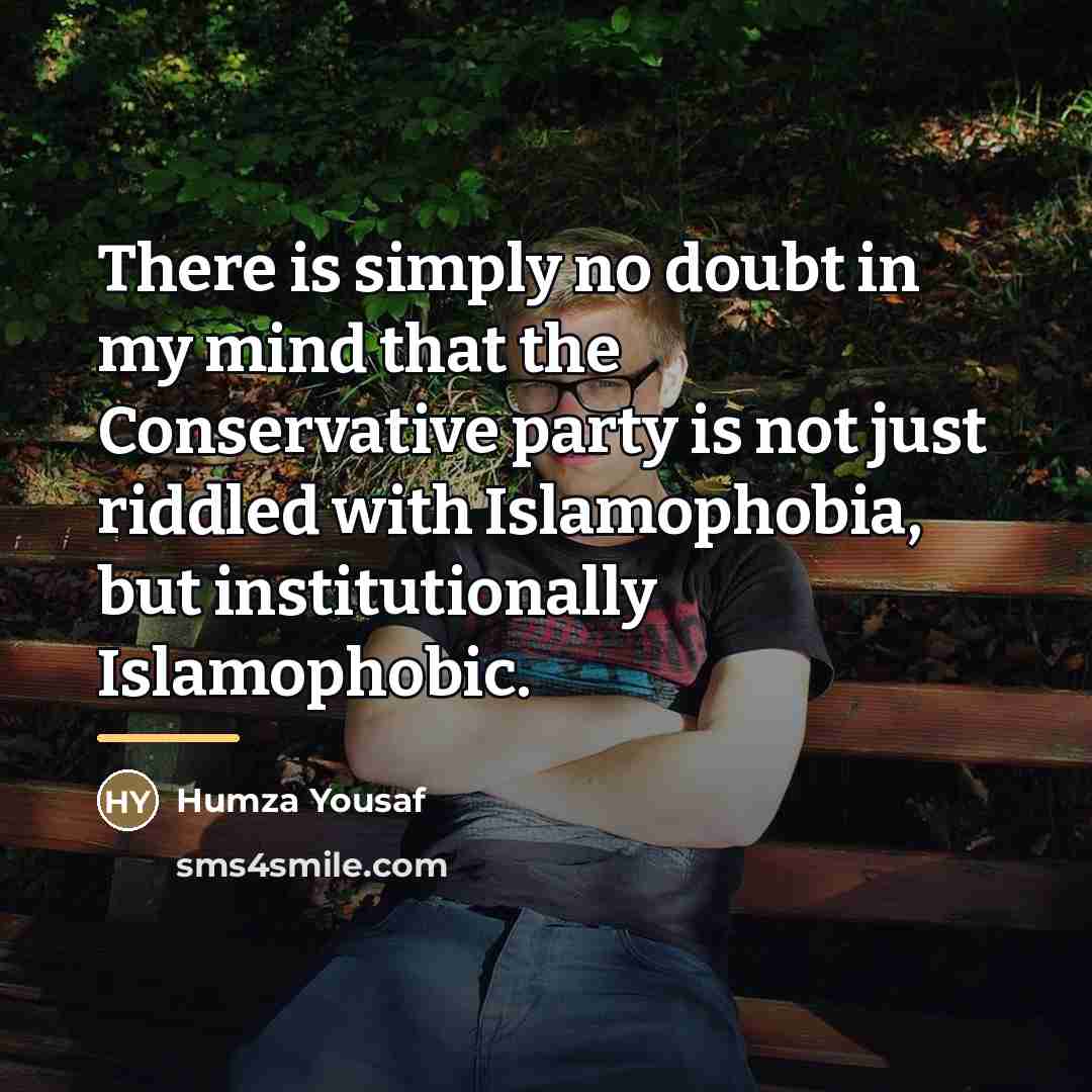 “There is simply no doubt in my mind that the…” quote by Humza Yousaf