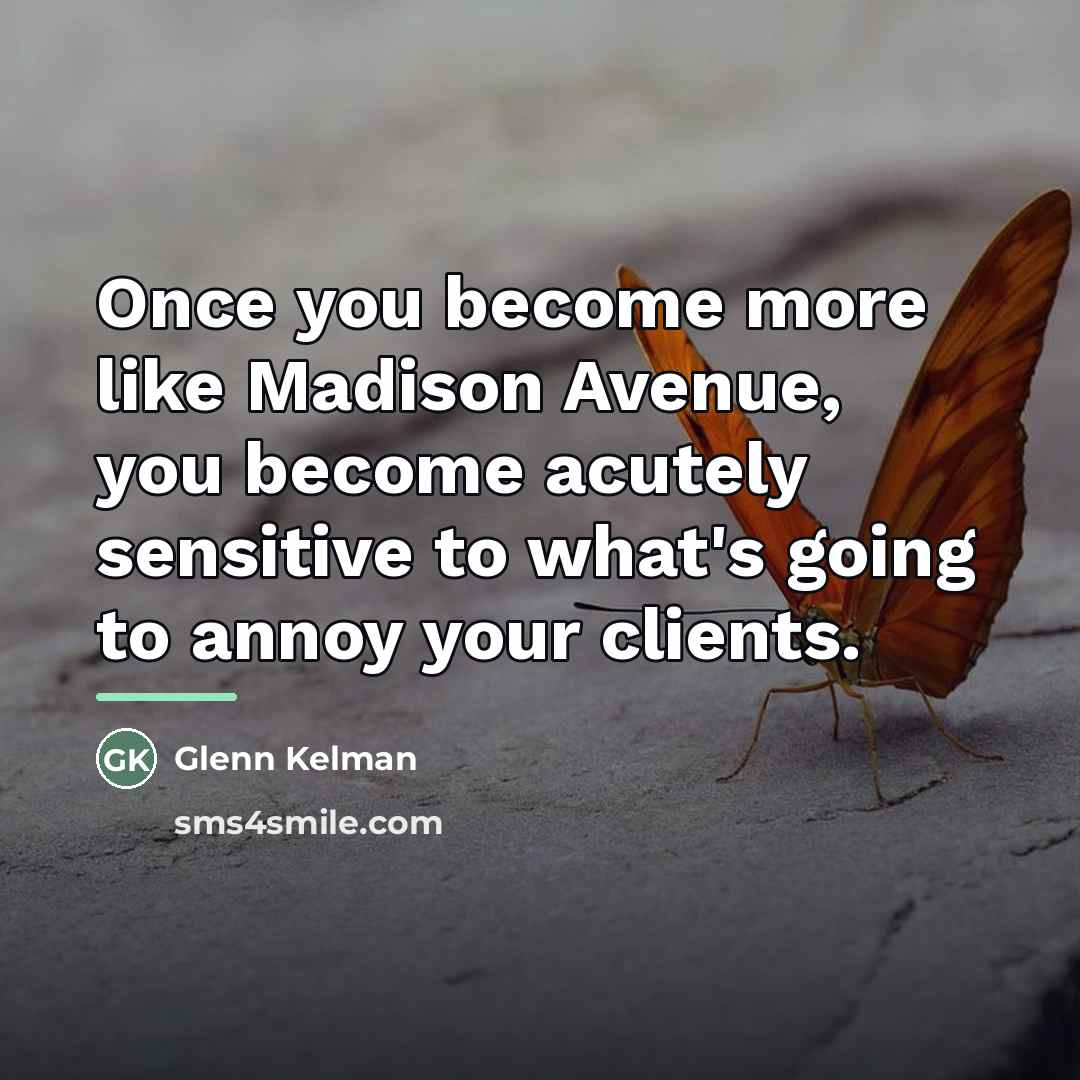 “Once you become more like Madison Avenue, you become acutely…” quote by Glenn Kelman
