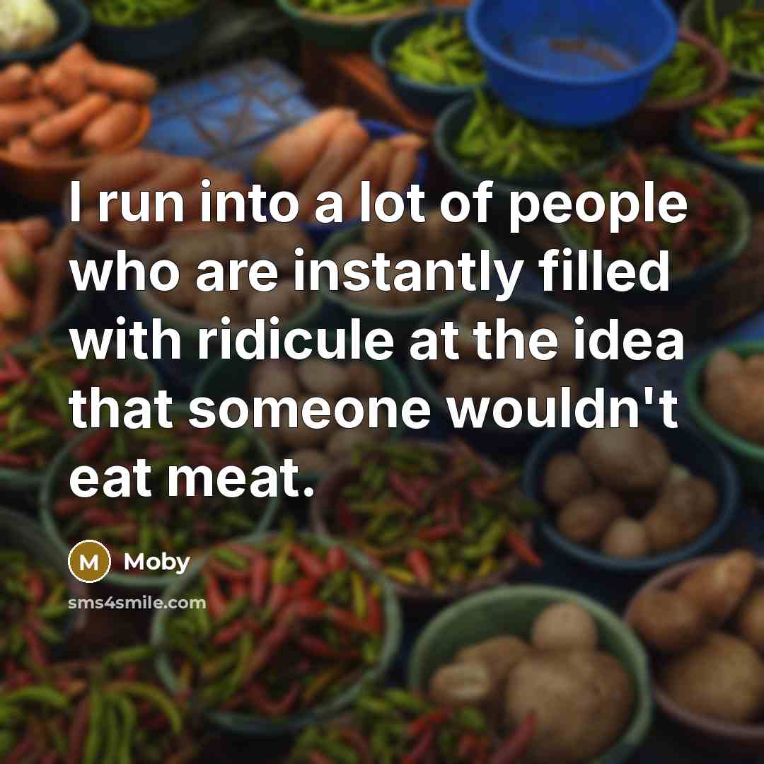 “I run into a lot of people who are instantly…” quote by Moby