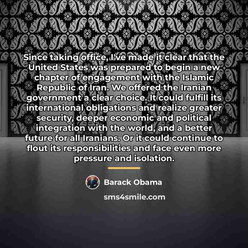 “Since taking office, I've made it clear that the United…” quote by Barack Obama