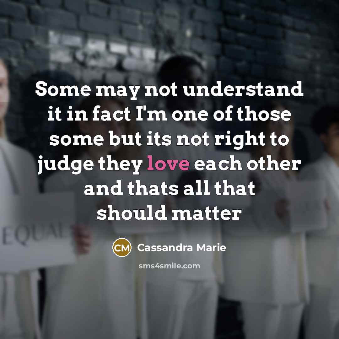 “Some may not understand it in fact I'm one of…” quote by Cassandra Marie