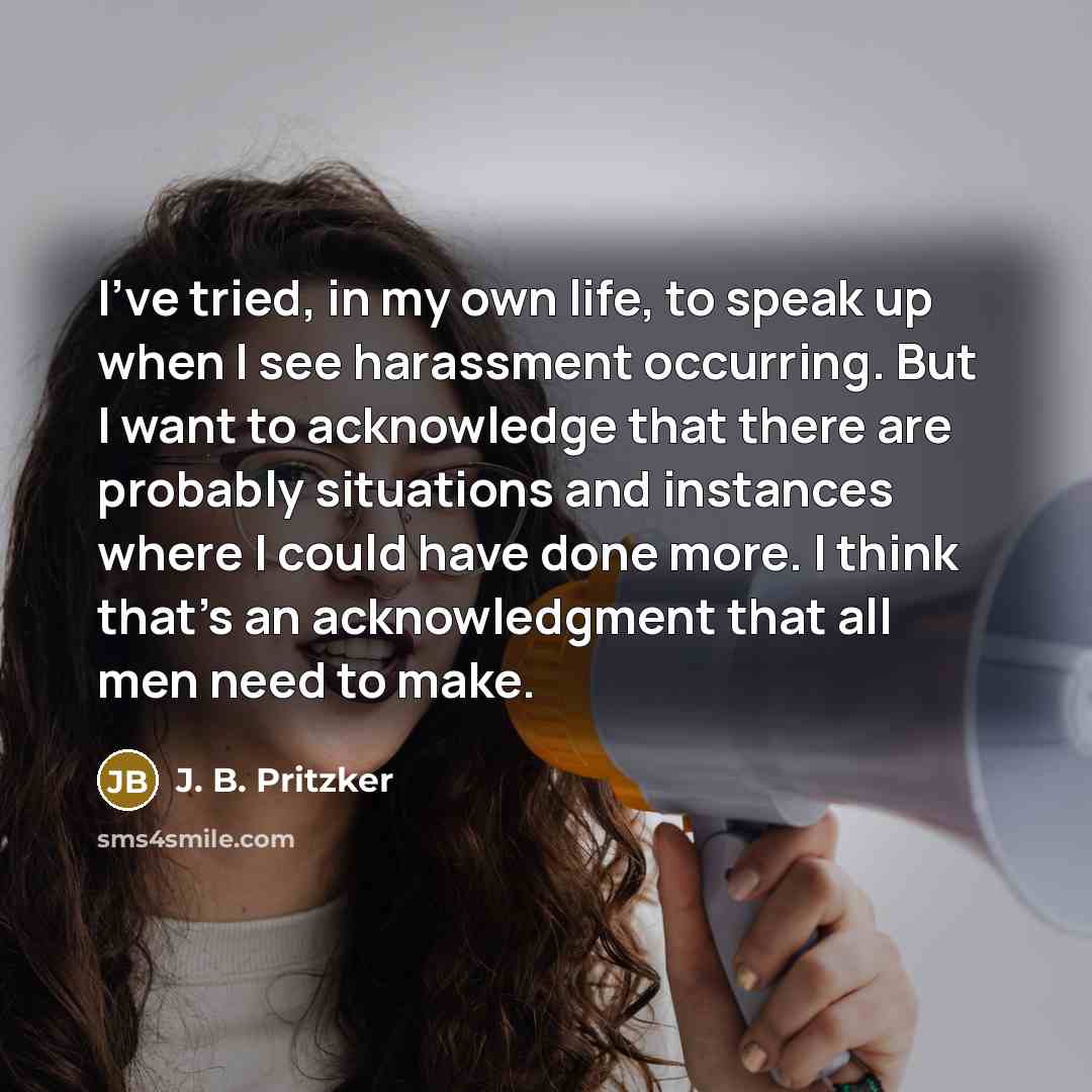 “I've tried, in my own life, to speak up when…” quote by J. B. Pritzker