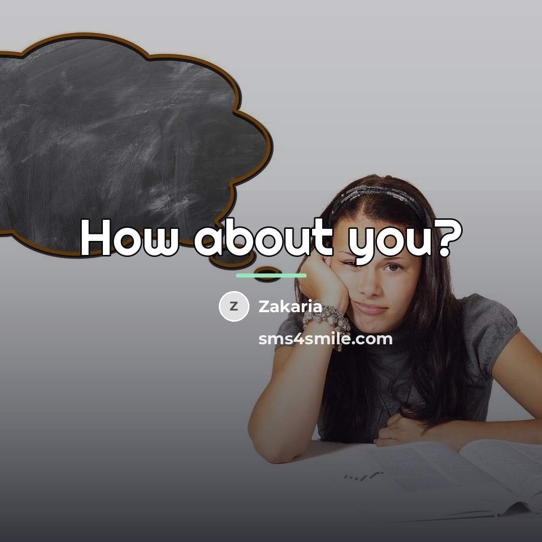 “How about you?…” quote by Zakaria