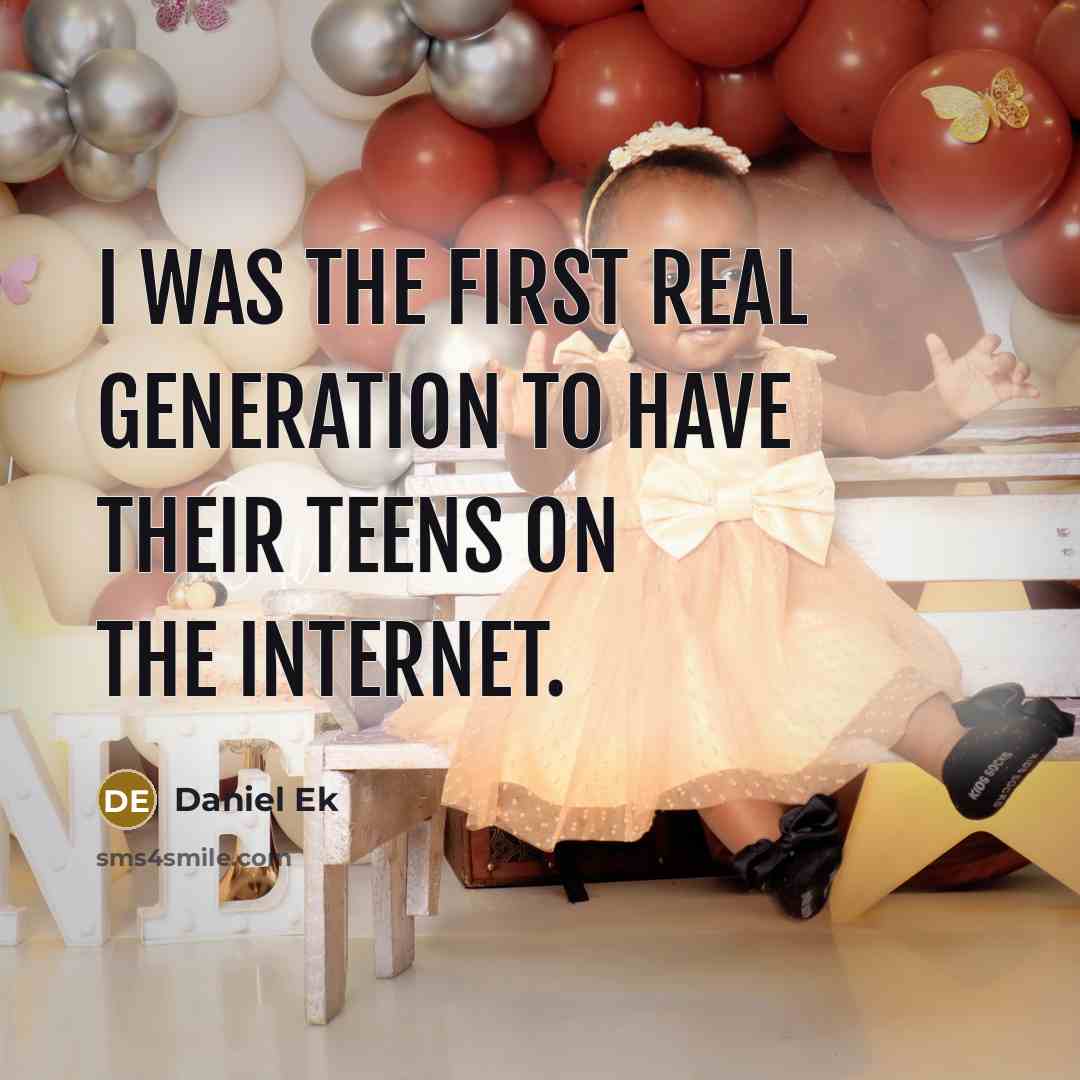 “I was the first real generation to have their teens…” quote by Daniel Ek