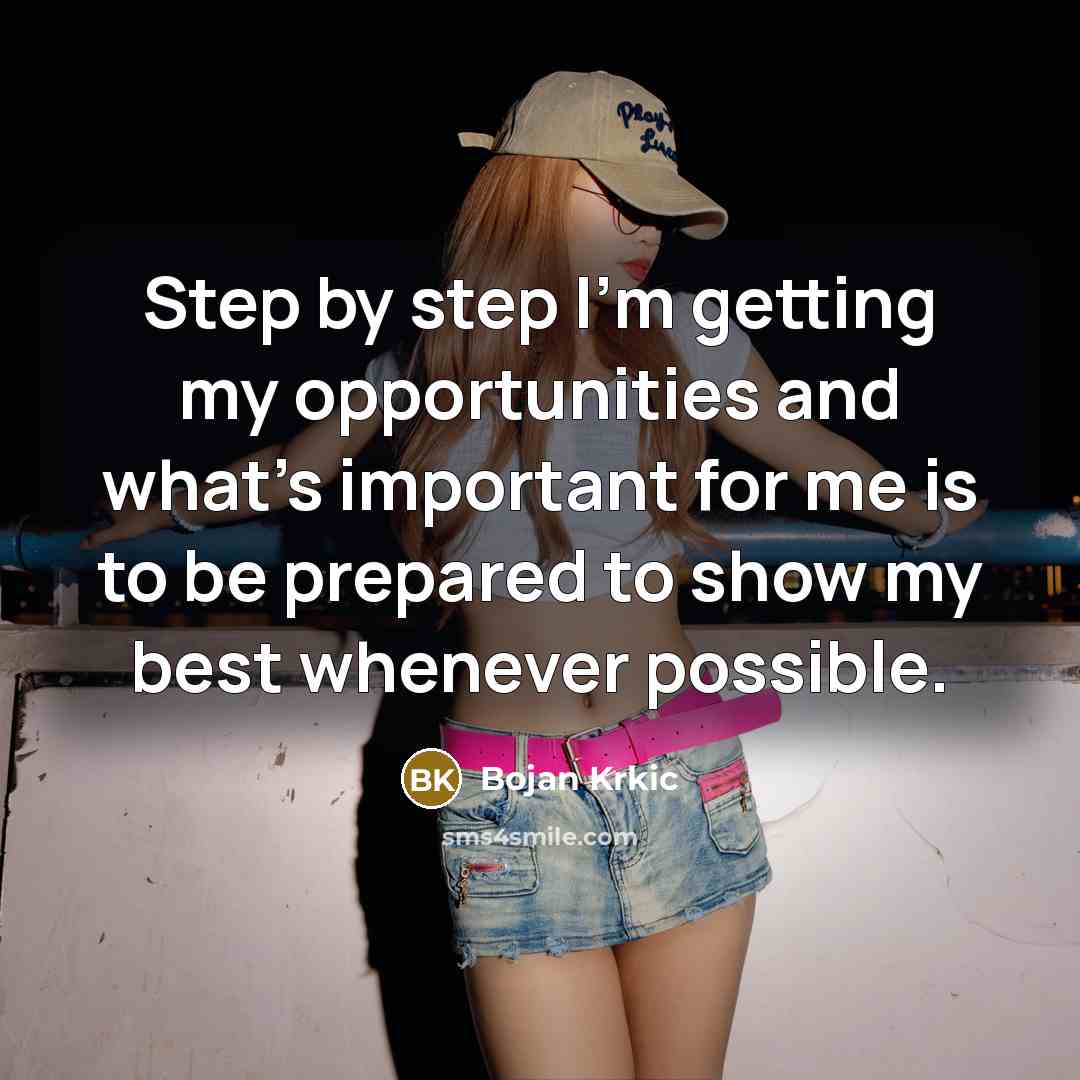 “Step by step I'm getting my opportunities and what's important…” quote by Bojan Krkic