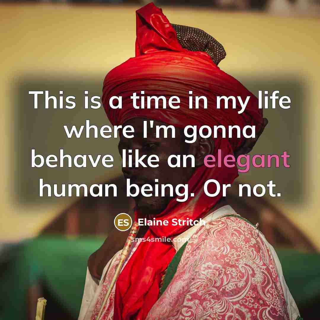 “This is a time in my life where I'm gonna…” quote by Elaine Stritch