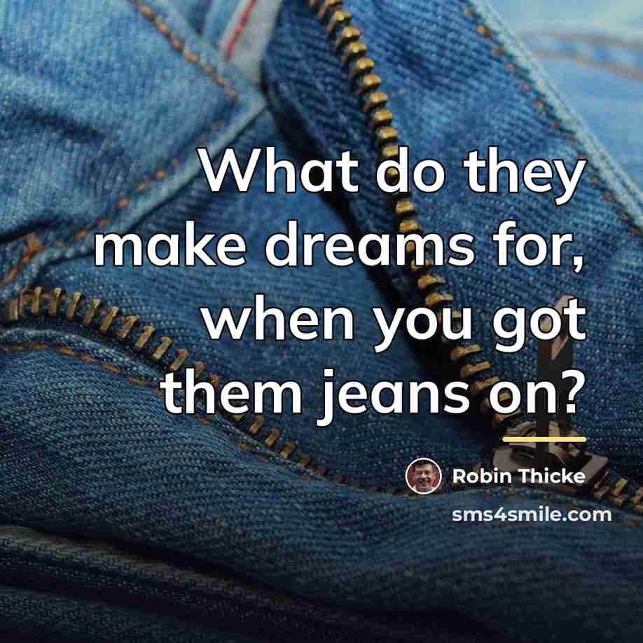 “What do they make dreams for, when you got them…” quote by Robin Thicke
