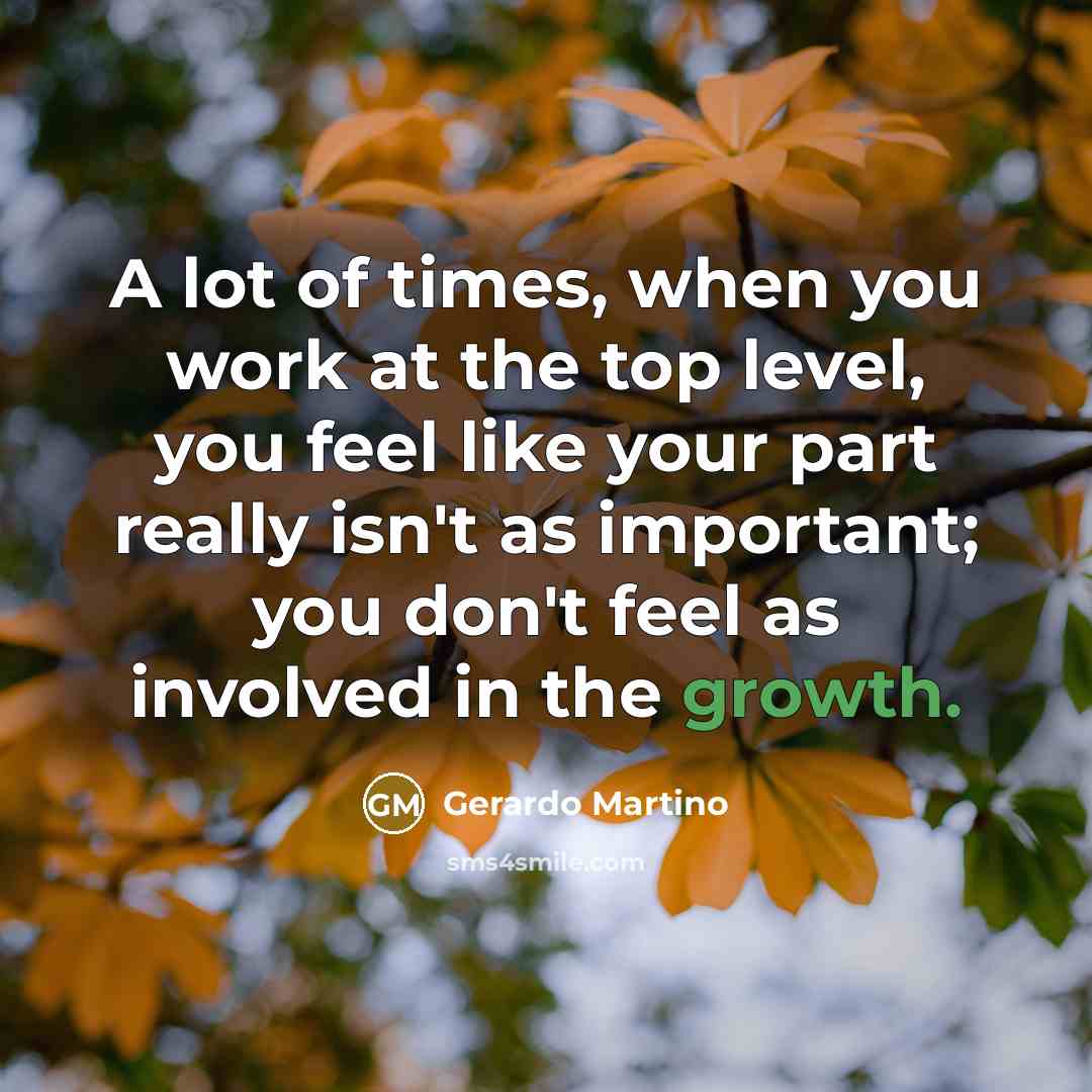 “A lot of times, when you work at the top…” quote by Gerardo Martino