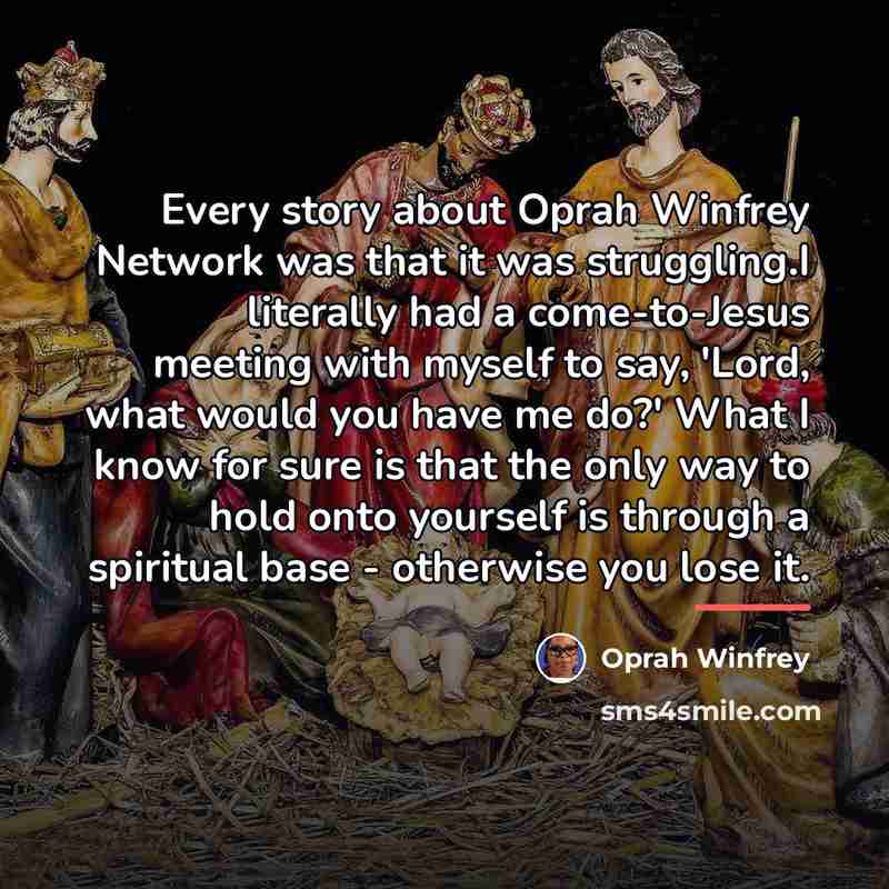“Every story about Oprah Winfrey Network was that it was…” quote by Oprah Winfrey