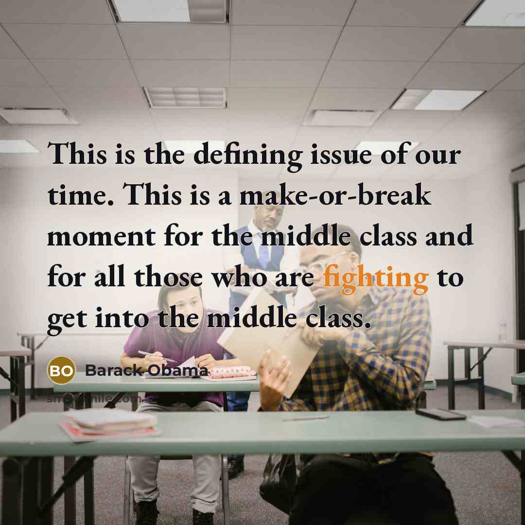 “This is the defining issue of our time. This is…” quote by Barack Obama