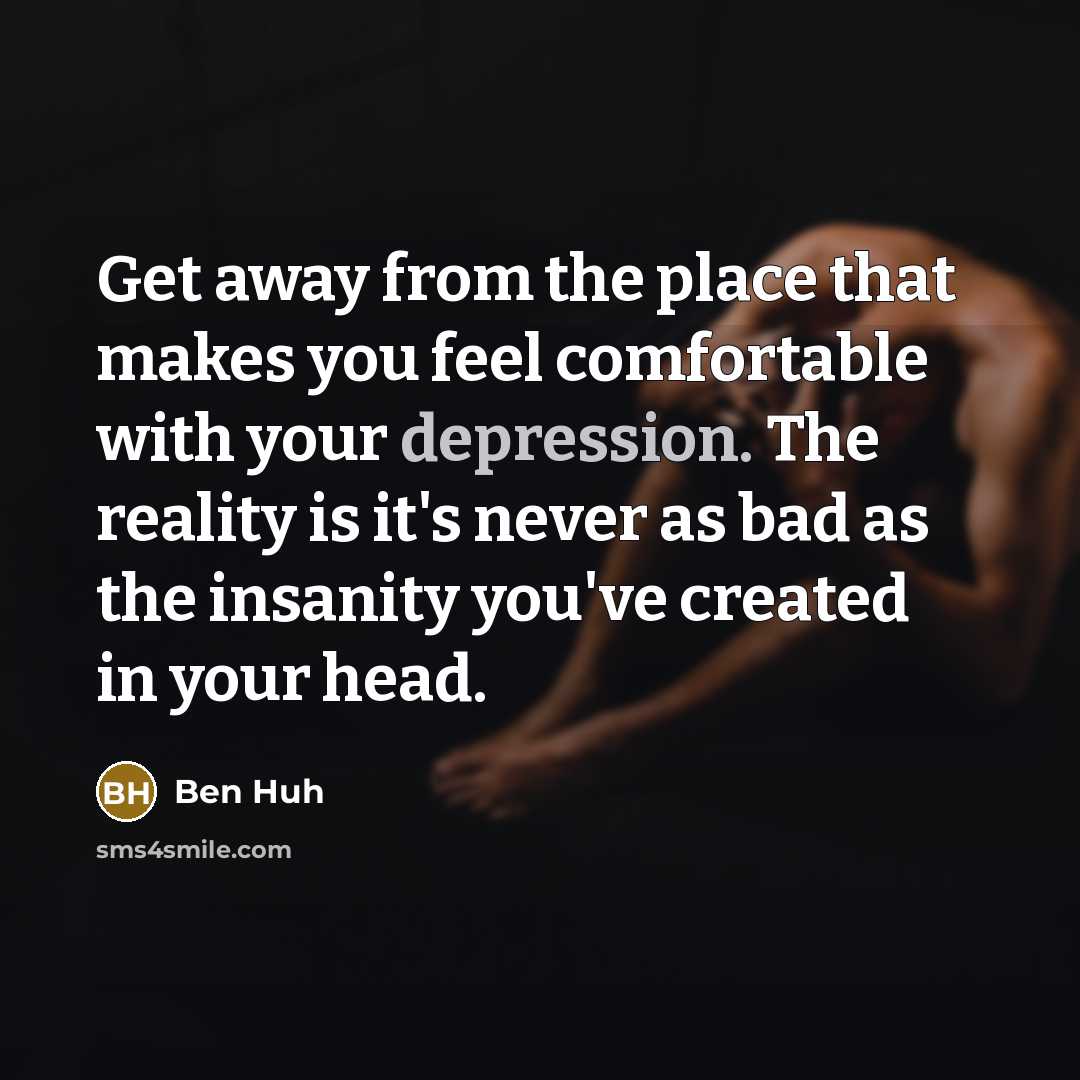 “Get away from the place that makes you feel comfortable…” quote by Ben Huh