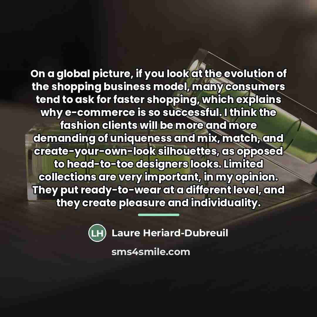 “On a global picture, if you look at the evolution…” quote by Laure Heriard-Dubreuil