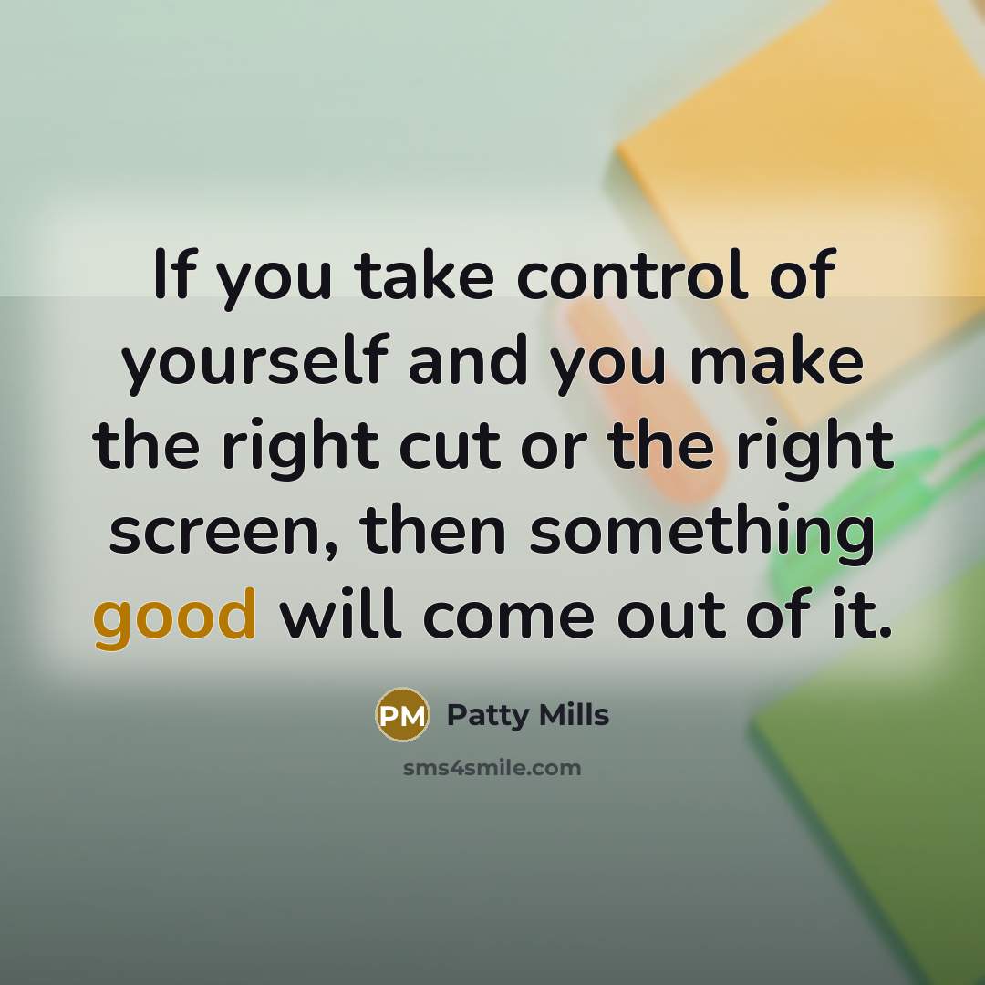 “If you take control of yourself and you make the…” quote by Patty Mills