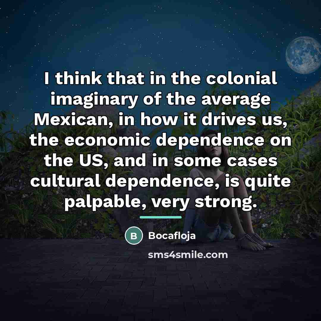 “I think that in the colonial imaginary of the average…” quote by Bocafloja