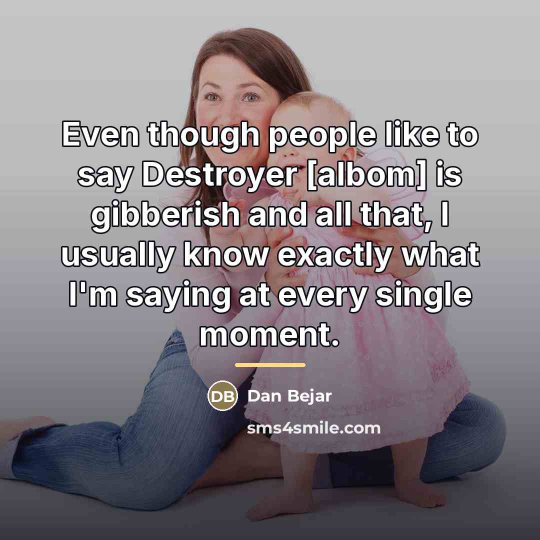 “Even though people like to say Destroyer [albom] is gibberish…” quote by Dan Bejar