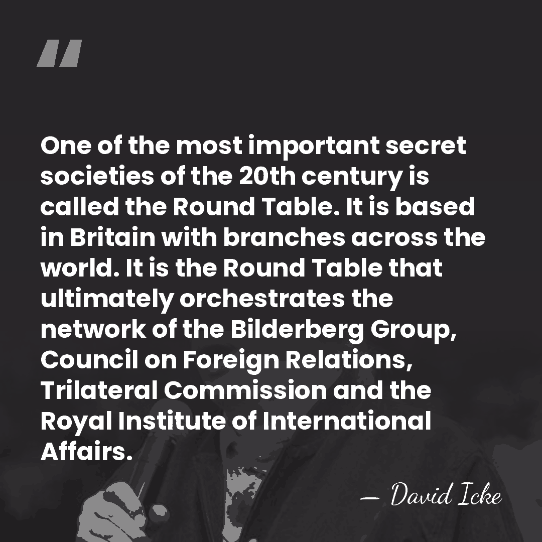 One of the most important secret societies of the 20th century is&hellip; - David Icke