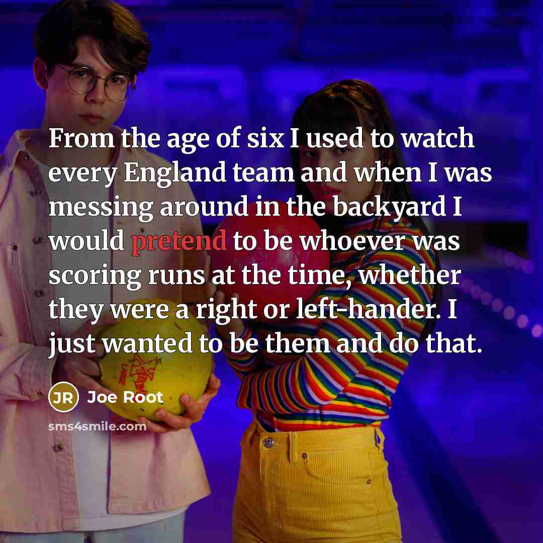 “From the age of six I used to watch every…” quote by Joe Root