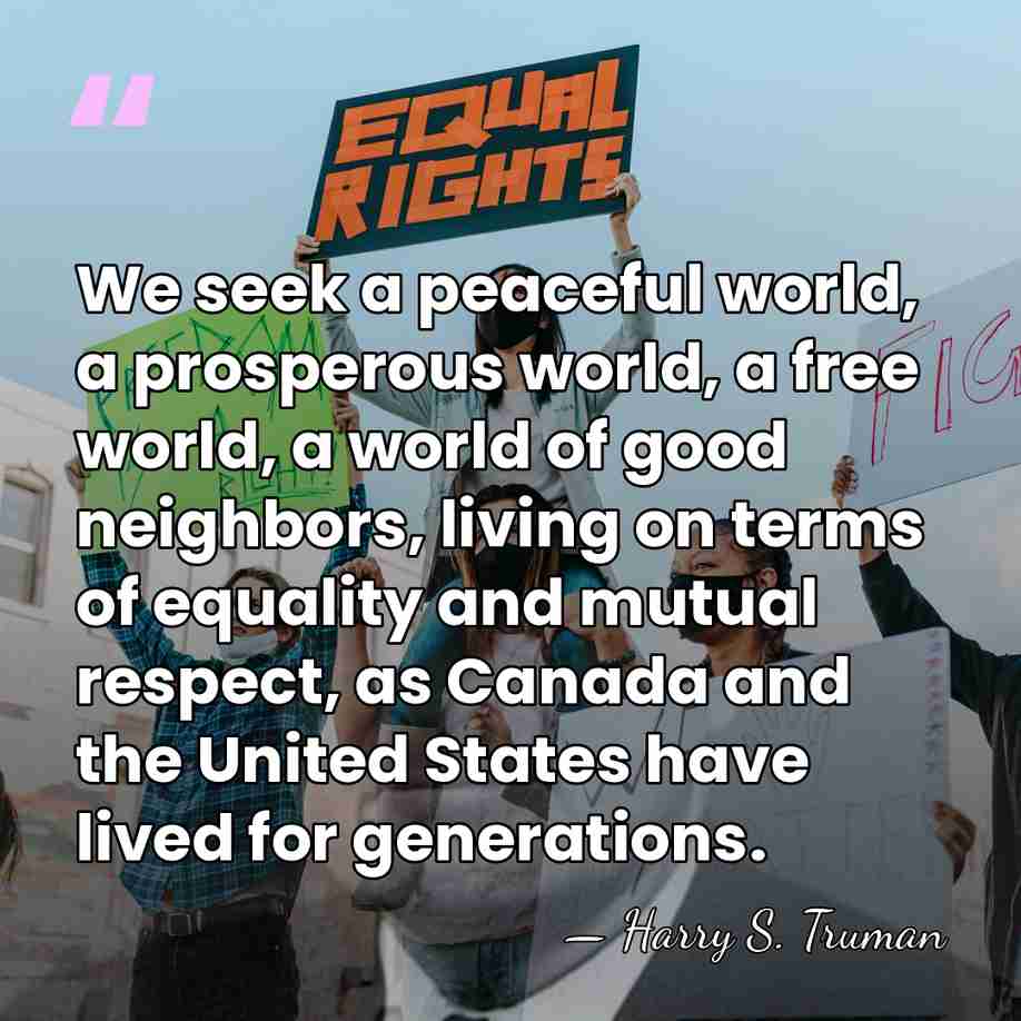 We seek a peaceful world, a prosperous world, a free world, a&hellip; - Harry S. Truman