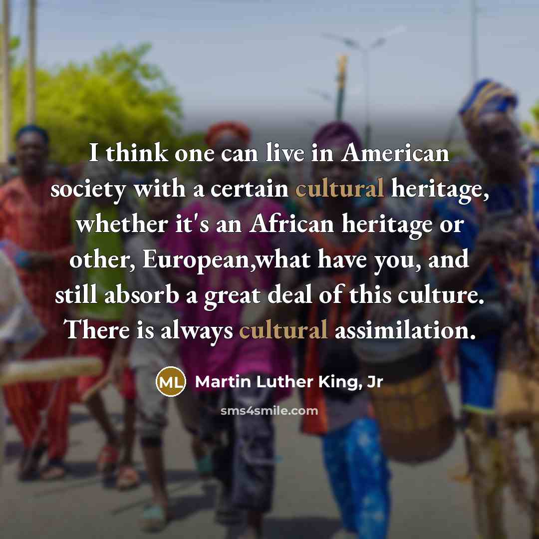“I think one can live in American society with a…” quote by Martin Luther King, Jr