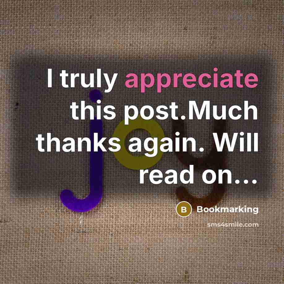 “I truly appreciate this post.Much thanks again. Will read on...” quote by Bookmarking