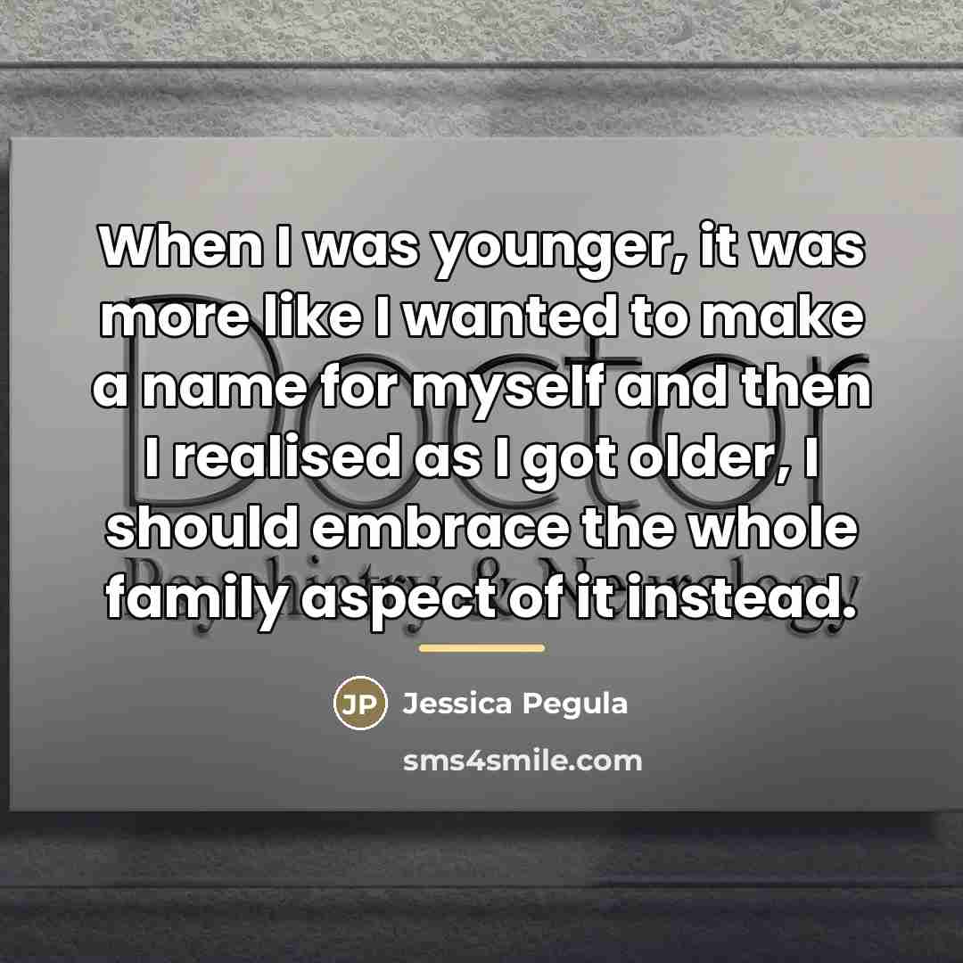 “When I was younger, it was more like I wanted…” quote by Jessica Pegula
