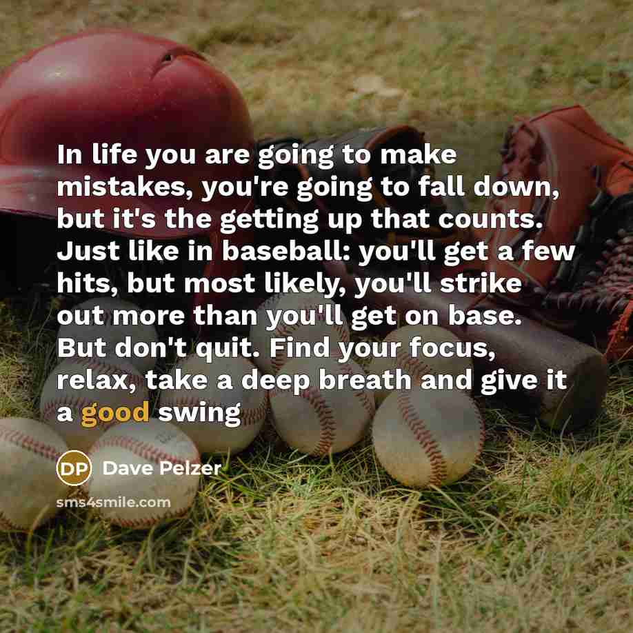“In life you are going to make mistakes, you're going…” quote by Dave Pelzer