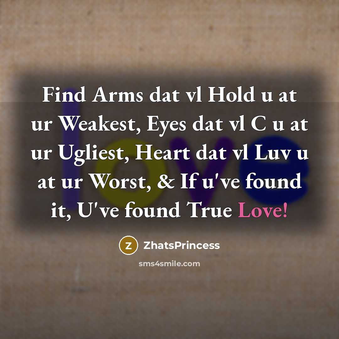 “Find Arms dat vl Hold u at ur Weakest, Eyes…” quote by ZhatsPrincess