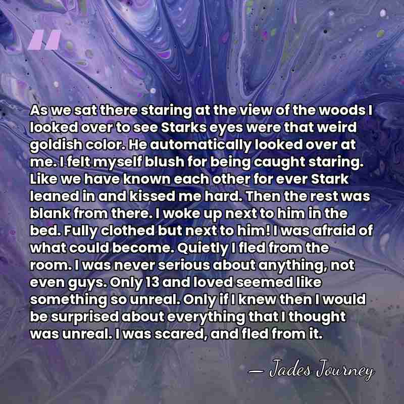 As we sat there staring at the view of the woods I&hellip; - Jades Journey