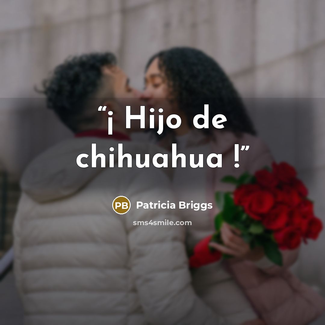 “¡ Hijo de chihuahua !” quote by Patricia Briggs