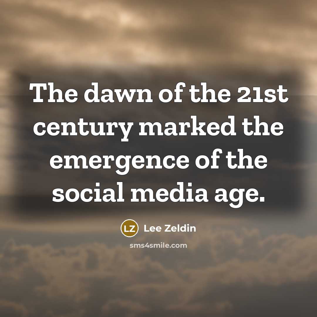 “The dawn of the 21st century marked the emergence of…” quote by Lee Zeldin
