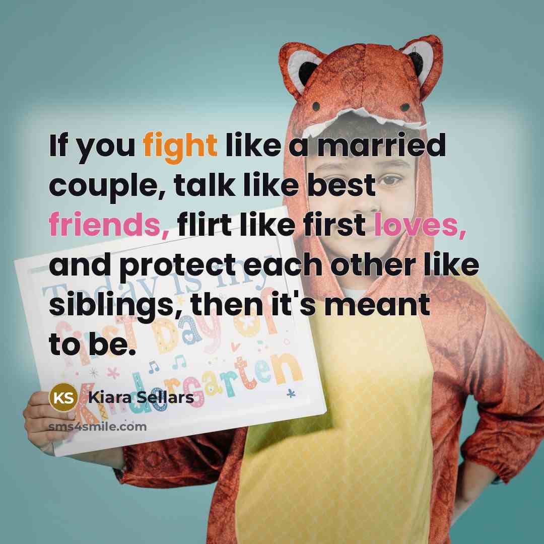 “If you fight like a married couple, talk like best…” quote by Kiara Sellars