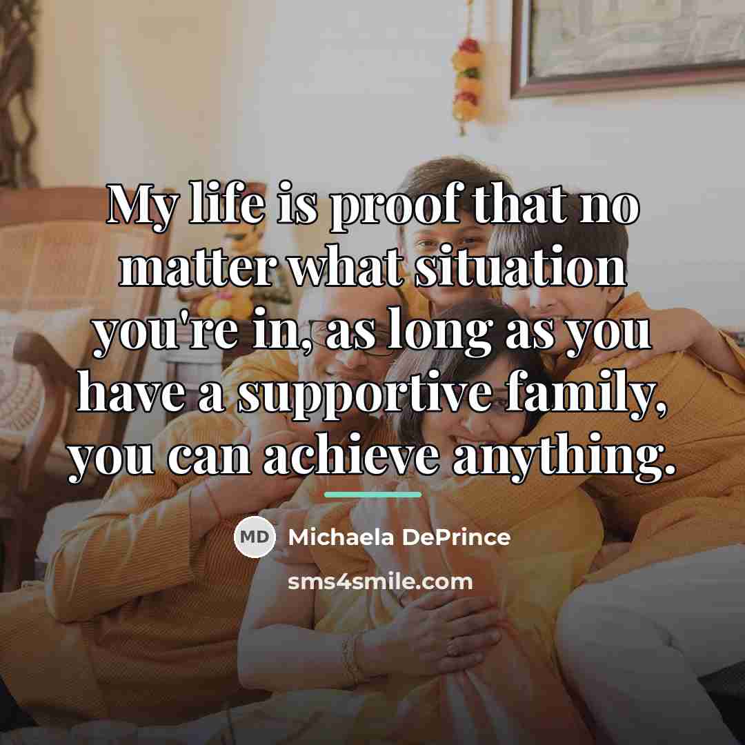 “My life is proof that no matter what situation you're…” quote by Michaela DePrince
